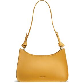 S-ZONE Leather Shoulder Bags for Women Small Shoulder Purse Handbags Clutch Hobo Bag Cute Purses