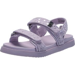 Steve Madden Girls Shoes Girls Mona Sandal, Lilac, 5 Big Kid