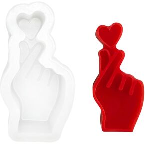 Tulips Candle Mold for Candle Making, 3D Silicone Mold for Resin Casting DIY Plaster Polymer Clay Home Decoration