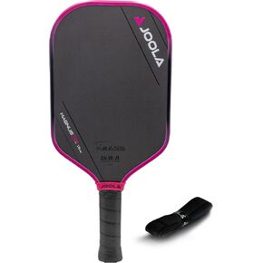 JOOLA Tyson McGuffin 3S 14mm Pickleball Paddle- Elongated Shape w/Shorter Handle. Charged Carbon Surface Technology for Power and Spin. NFC Chip Enabled and UPA-A Certified.