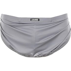 cloudmall Men's Sexy Underwear Split Briefs Skirted Thong G-String Exotic Lingerie Panties