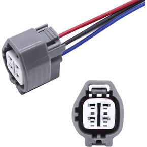 HiSport 4 pin 4-Way 4 Wire Connector for O2 Sensor 19167001 Compatible with Toyota Lexus
