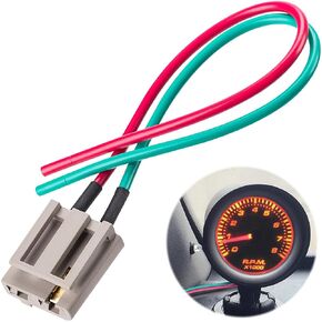 PAGOW 170072 HEI Distributor Pigtail, Electrical Wiring Harness Replacement 12 Volts for Battery and Tachometer Connector Ignition Coil Tach Accessories (1 Pack)