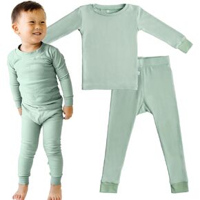 DREAMLAND BABY Toddler Pajamas (2T-5T). Ultra Soft Snug-Fit Pajama Set for Boys and Girls