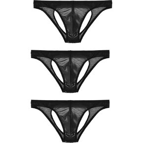 Faringoto Low Rise Briefs for Men Mens Underwear Stretch Pouch Sexy G String