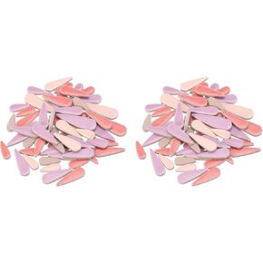 MECCANIXITY Petal Mosaic Tiles for Crafts 200g Tear Drop Porcelain Mosaic Tiles for Mosaic Art Projects and Outdoor Decorations Blue+Dark Blue+Gray Blue
