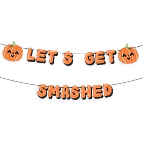 HOUSE OF PARTY Halloween Party Decorations - Halloween Banner - Ghost Halloween Decor - Perfect Indoor Halloween Party Decor with Halloween Ghost - Ideal for Halloween Party Favors, and Decorations!