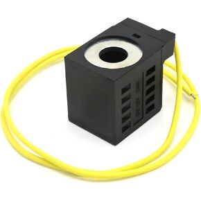 10226-08 Solenoid Coil, Single Lead Wire Equipment, 10V DC 25W 1/2 inch, Replacement for Valve Stem Series 08 80 88 98, Dump Trailer Solenoid
