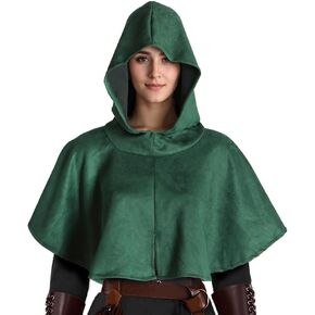 Adult Medieval Hooded Cape Renaissance Cape Hooded Medieval Cloak