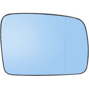 X AUTOHAUX Car Passenger Right Rearview Blue Tinted Mirror Glass Heated with Backing Plate for Land for Rover LR3 2005-2009