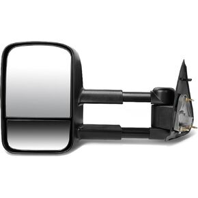 DNA Motoring TWM-002-T111-BK-L Powered Towing Mirror Left/Driver Compatible with 97-03 F-150 Standard/Extended Cab