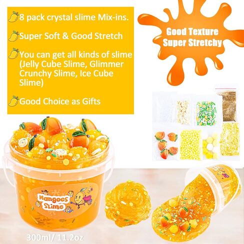 LAWOHO Halloween Slime Kit for Girls & Boys, Black Cat Slime Clay & Charms in Saudi Arabia