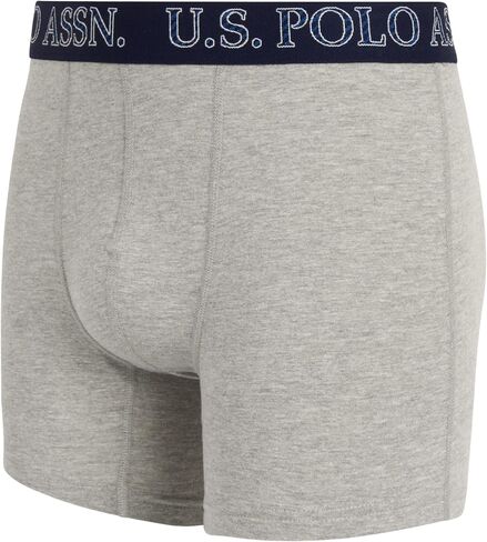 U.S. Polo Assn. Men's Underwear - Performance Stretch Boxer Briefs with Comfort Pouch (8 Pack) in Saudi Arabia