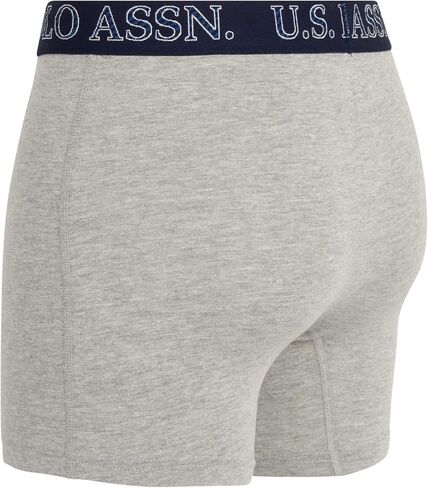 U.S. Polo Assn. Men's Underwear - Performance Stretch Boxer Briefs with Comfort Pouch (8 Pack) in Saudi Arabia
