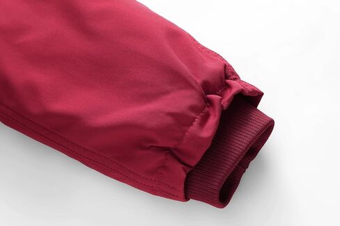 Lamgool Winter Coats for Women Warm Sherpa Fleece Long Back Jacket Thicken Parka with Hood in Kuwait