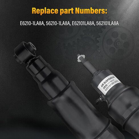 56211-1LA4A E6211-1LA7B 56210-1LA4A 2 PCS Rear Left and Right Hydraulic Air Suspension Shock Strut for Infiniti QX56 2011-2013, for Infiniti QX80 2014-2023 E6210-1LA7B E6211-1LA7A in Saudi Arabia