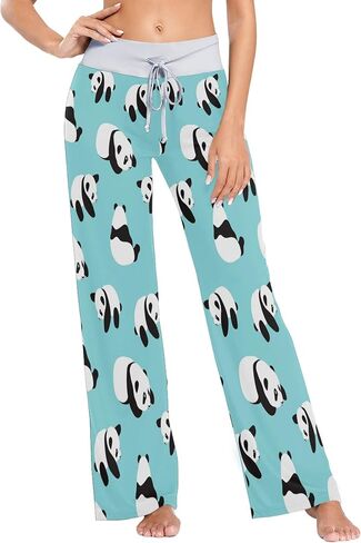 ALAZA Women's Pajama Lounge Pants Casual Stretch Pants Wide Leg in Saudi Arabia