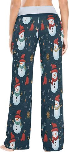 ALAZA Women's Pajama Lounge Pants Casual Stretch Pants Wide Leg in Saudi Arabia