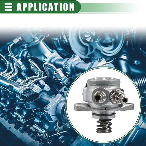 مضخة وقود عالية الضغط Motoforti، لسيارة Ford Focus 2012-2018، معدنية، رقم CM5E-9D376-CB، لون فضي، مضخة وقود ميكانيكية عالية الضغط in Saudi Arabia