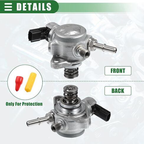 مضخة وقود عالية الضغط Motoforti، لسيارة Ford Focus 2012-2018، معدنية، رقم CM5E-9D376-CB، لون فضي، مضخة وقود ميكانيكية عالية الضغط in Saudi Arabia