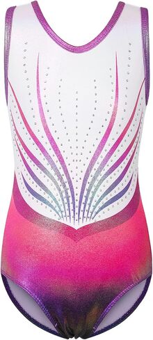 BAOHULU Girls Leotards for Gymnastics & Dance One Piece Sparkly Toddler Kids Athletic Practice Activewear in Saudi Arabia