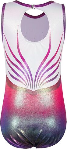 BAOHULU Girls Leotards for Gymnastics & Dance One Piece Sparkly Toddler Kids Athletic Practice Activewear in Saudi Arabia