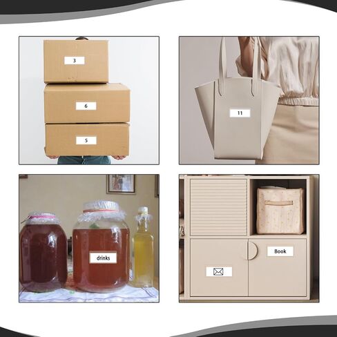 100Pcs Clear Adhesive Pockets Self Adhesive Label Holders Plastic Shelf Tag Sleeves File Cabinet Storage Bins Label Holder for School Library Bookshelf (2 x 1 Inch) in Saudi Arabia