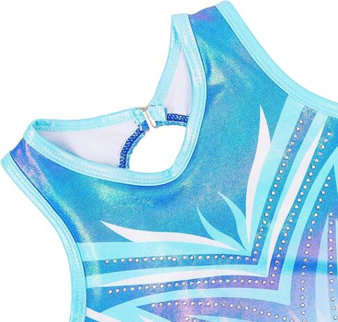 BAOHULU Girls Leotards for Gymnastics & Dance One Piece Sparkly Toddler Kids Athletic Practice Activewear in Kuwait