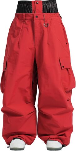 Women Snowboard Pants Snow Super Baggy Insulated Winterproof Waterproof Loose Ski Pants Outdoor in Saudi Arabia