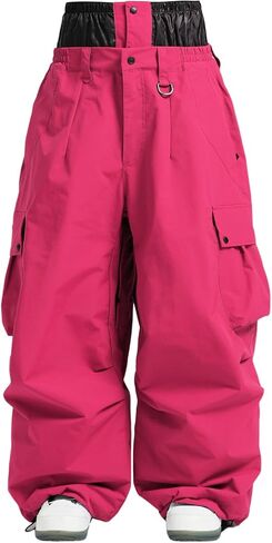 Women Snowboard Pants Snow Super Baggy Insulated Winterproof Waterproof Loose Ski Pants Outdoor in Saudi Arabia