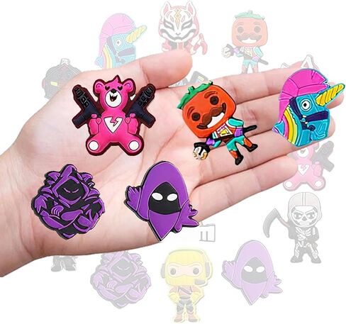 Cartoon Film Shoe Decoration Charms, Cute Animal Shoe Charms, Game Charms Fits For Sandals Shoes Decoration, Fashion Trendy Aesthetic Accessories Charms. in Saudi Arabia