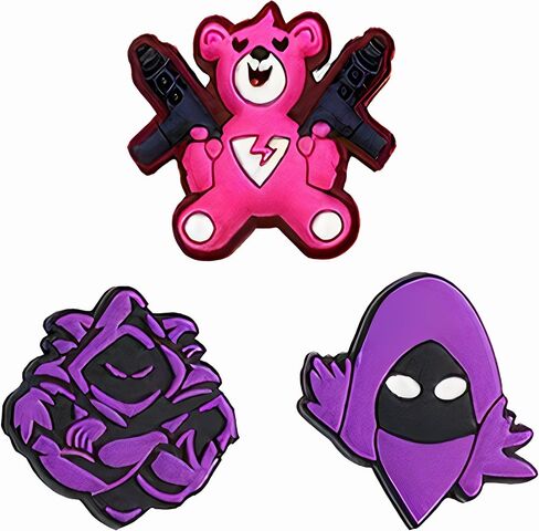 Cartoon Film Shoe Decoration Charms, Cute Animal Shoe Charms, Game Charms Fits For Sandals Shoes Decoration, Fashion Trendy Aesthetic Accessories Charms. in Saudi Arabia