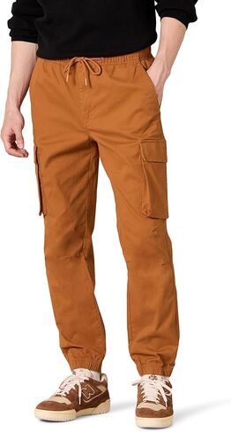Amazon Essentials Men's Drawstring-Waist Regular-Fit Cargo Jogger in Saudi Arabia