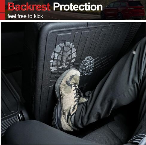 Cargo Mat for 2016-2025 Dodge Durango Trunk Liner and 3rd Backrest Mat Replacement for Dodge Durango Accessories 2025 2024 2023 2022 2021 in Saudi Arabia