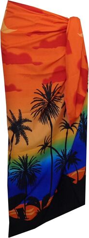 ALVISH Sarong Wraps for Women Mens Scenic Coconut Beach Swimsuit Wrap Plus Size Pareo in Saudi Arabia