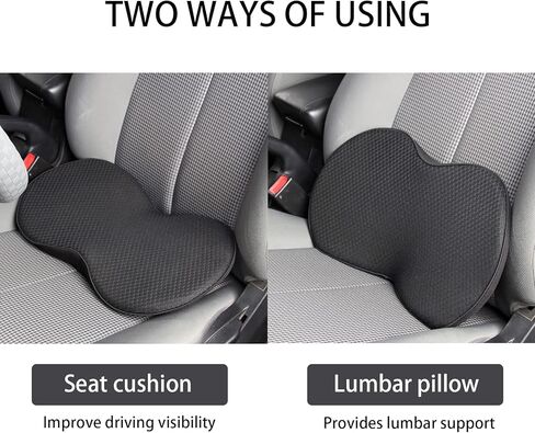 وسادة مقعد السيارة WMM مريحة من إسفنج الذاكرة لمقعد السيارة، وسائد مقعد السيارة للقيادة، وعرق النسا وتخفيف آلام أسفل الظهر، وأساسيات رحلة الطريق in Kuwait