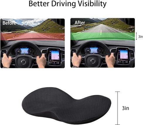 وسادة مقعد السيارة WMM مريحة من إسفنج الذاكرة لمقعد السيارة، وسائد مقعد السيارة للقيادة، وعرق النسا وتخفيف آلام أسفل الظهر، وأساسيات رحلة الطريق in Kuwait