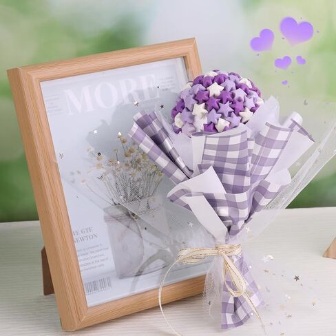 ورق أوريغامي على شكل نجمة، طقم ورق أوريغامي، 90 ورقة 10 ألوان شريط ورقي على شكل نجمة على الوجهين ورق نجوم أوريغامي مع صندوق بلون سادة شرائط ورق تزيين على شكل نجمة محظوظة مصنوعة يدويًا من أعمال فنية يدوية in Kuwait