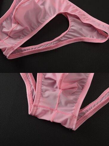 Faringoto Low Rise Briefs for Men Mens Underwear Stretch Pouch Sexy G String in Kuwait