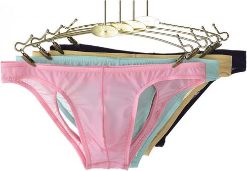 Faringoto Low Rise Briefs for Men Mens Underwear Stretch Pouch Sexy G String in Kuwait
