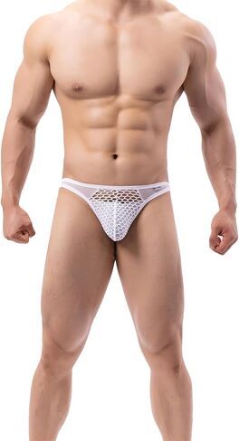 MuscleMate Men's Thong G-String Underwear, Men's Mesh Thong Underwear, Men's Thong Tanga Underpants. in Saudi Arabia