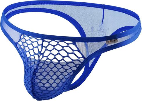 MuscleMate Men's Thong G-String Underwear, Men's Mesh Thong Underwear, Men's Thong Tanga Underpants. in Saudi Arabia