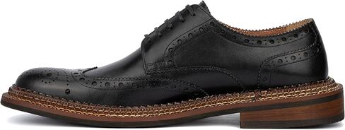 حذاء Ivan Derby للرجال من Vintage Foundry Co.، برباط، ونعل مسطح، ومقدمة مستديرة، ونعل خارجي مطاطي in Kuwait