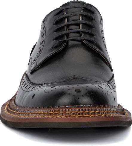حذاء Ivan Derby للرجال من Vintage Foundry Co.، برباط، ونعل مسطح، ومقدمة مستديرة، ونعل خارجي مطاطي in Kuwait