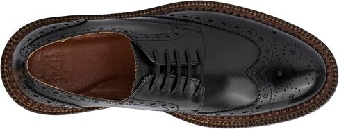 حذاء Ivan Derby للرجال من Vintage Foundry Co.، برباط، ونعل مسطح، ومقدمة مستديرة، ونعل خارجي مطاطي in Kuwait