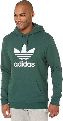 adidas Originals Adicolor Trefoil Hoodie Mineral Green XS in Saudi Arabia