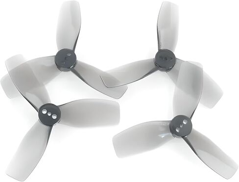 12 قطعة من مجموعة المروحة HQProp Duct-T63MMX3 مقاس 63 مم على شكل حرف T (6X CW / 6X CCW) من البولي كربونات الرمادي in Saudi Arabia