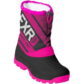 FXR Youth Octane Boot (Black/Hi Vis/Charcoal - Size Youth 1/EU32)