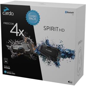 CARDO FREECOM 4X & SPIRIT HD BUNDLE