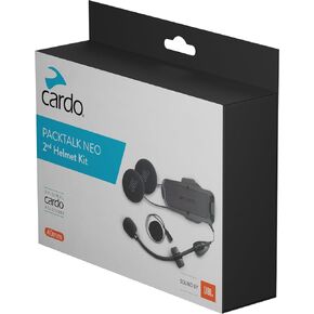 CARDO Packtalk Neo JBL Second Helmet Kit,Black